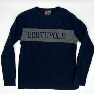Vintage Y2K men’s Southpole long sleeve sweater shirt, size L (Large)
